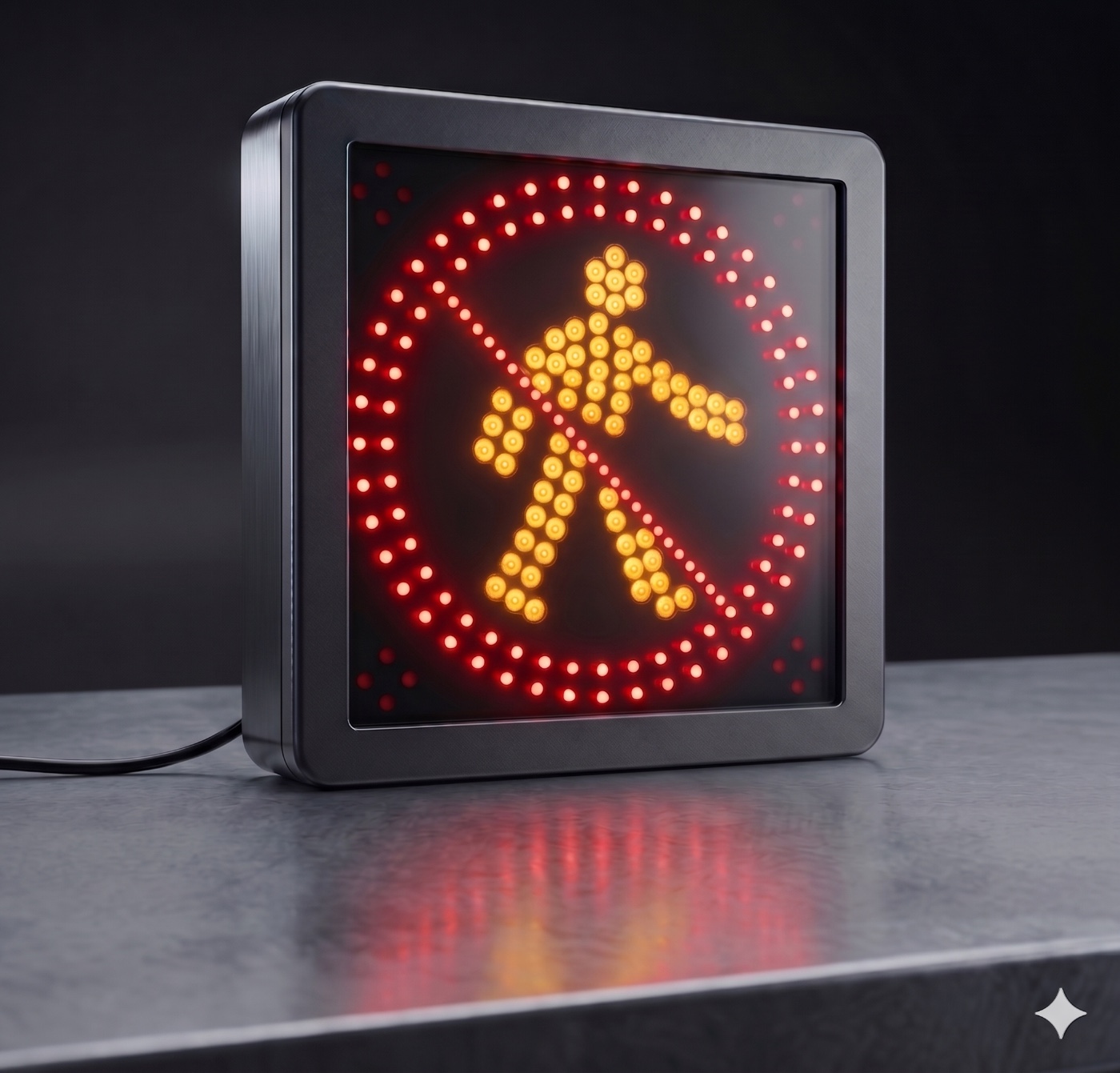 LWS-003 LED Pedestrian Sign
